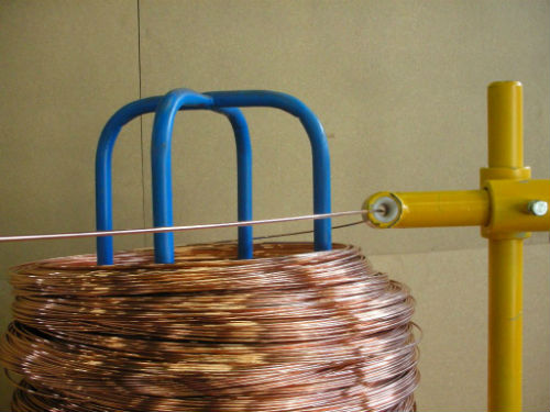 Bobine HN sur table tournante Pittarc