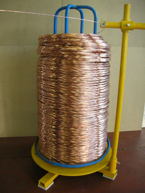 Bobine HN sur table tournante Pittarc entière